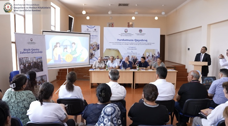 Keçmiş məcburi köçkünlər növbəti dəfə maarifləndirildi - FOTO/VİDEO